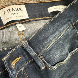 Frame Denim Skinny High Rise